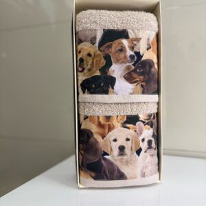 ASCIUGAMANO CON FANTASIA ^CANE^