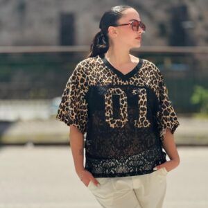 MAGLIA LEOPARD PIZZATA