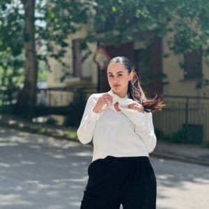 CAMICIA CON STRASS