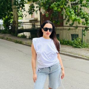 MAGLIA CON RICCIO LUMINA